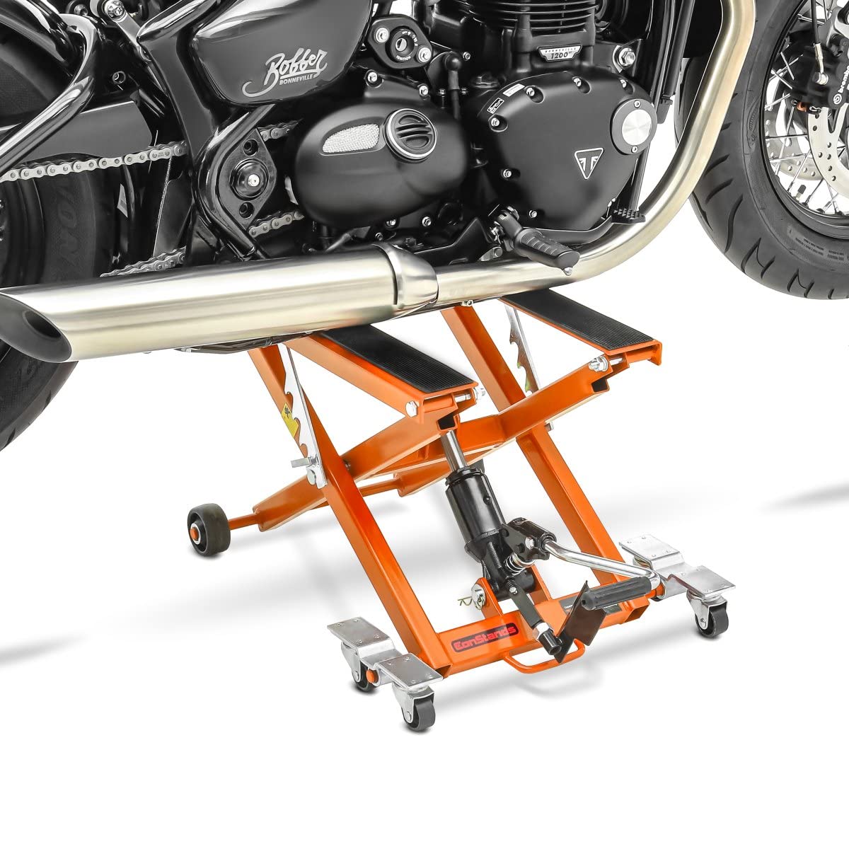 XL Motorcycle Scissor Lift - Heavy Duty Hydraulic Jack for Suzuki LS650 Savage & Other Bikes | Perfect for Garage Repairs, Maintenance & Storage