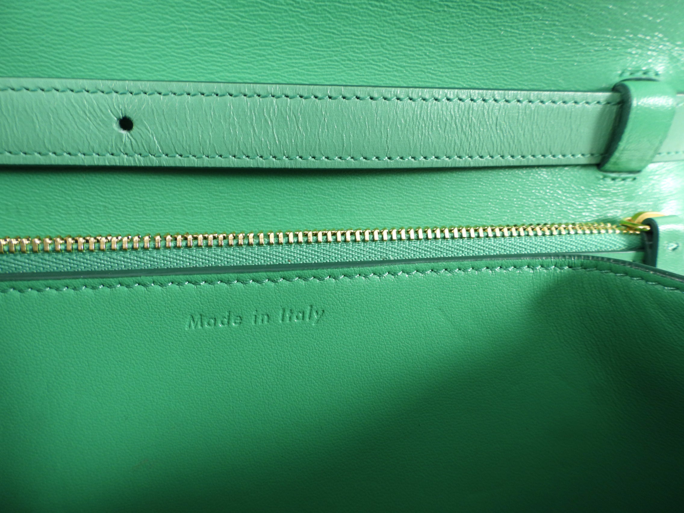 Celine Green Medium Classic Box Bag - Luxury Leather Crossbody Handbag for Women | Perfect for Work, Travel & Evening Events