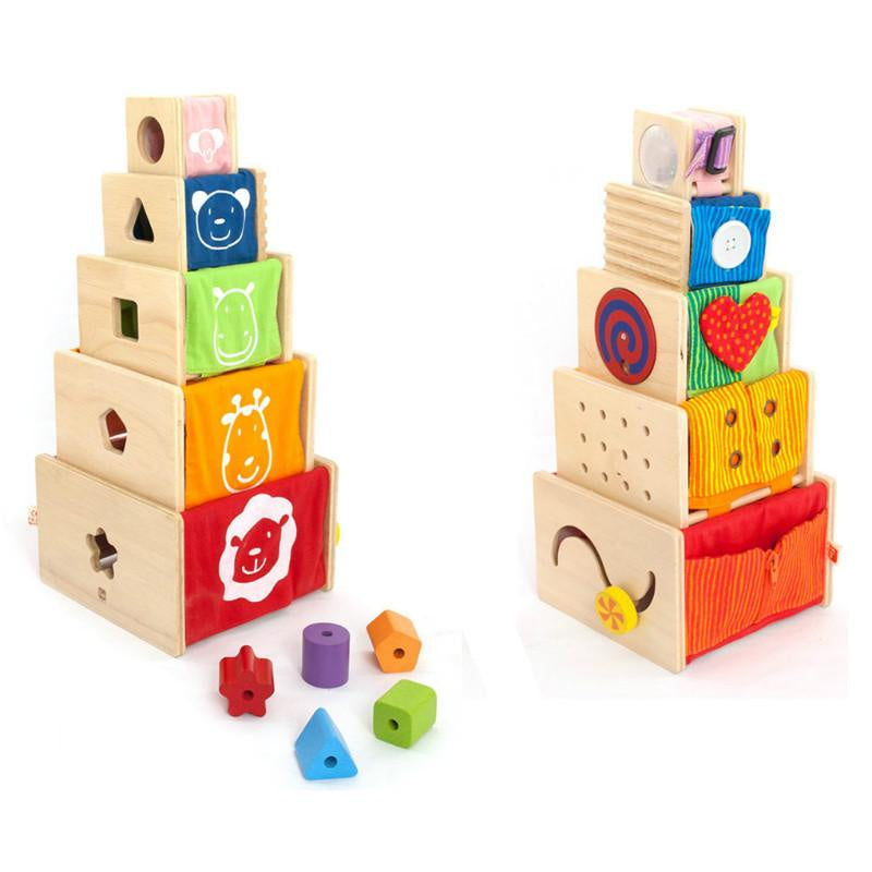 Activity Stackers - Fun & Educational Stacking Toys for Kids - Perfect for Toddler Learning & Playtime at Home or School