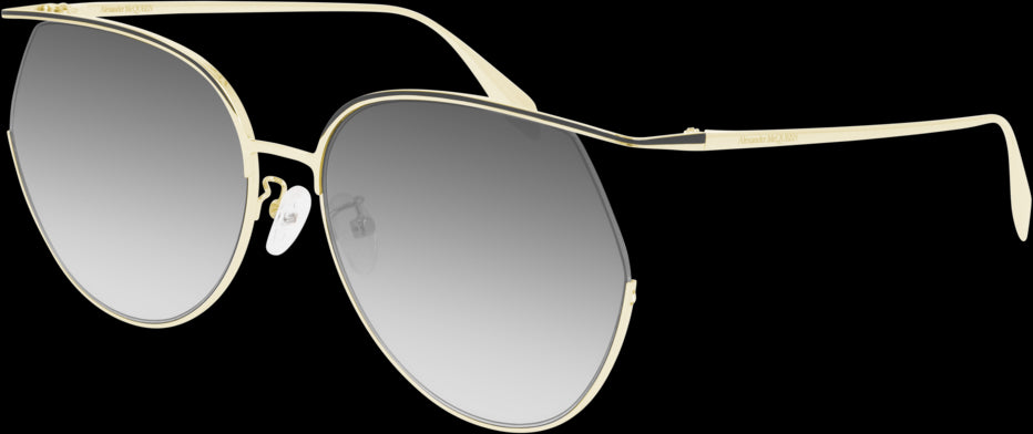 Alexander McQueen AM0255S Sunglasses - Luxury Designer Shades for Men & Women - UV Protection & Polarized Lenses - Perfect for Driving, Travel & Outdoor Activities