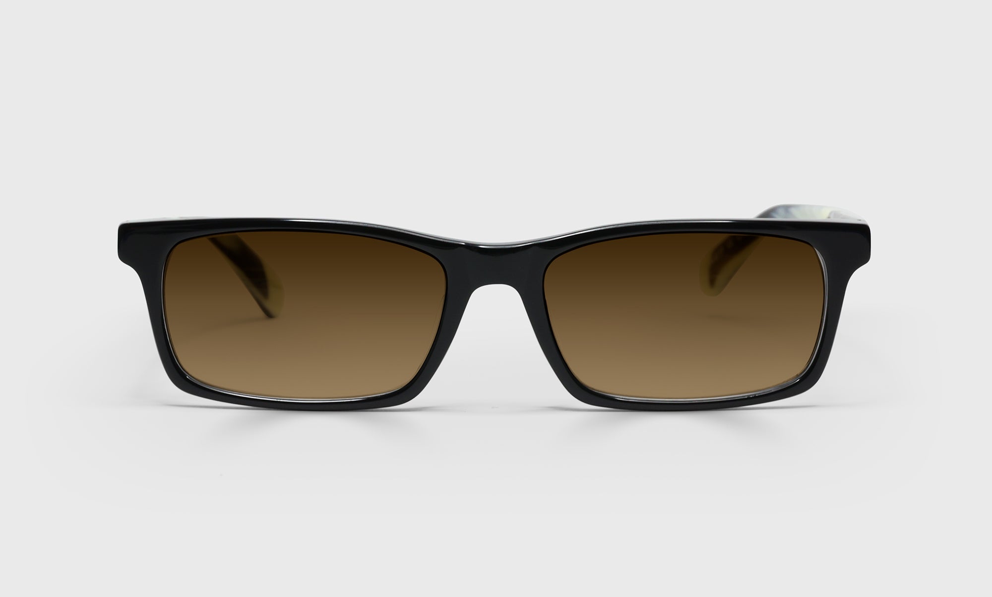 Number Cruncher Color 18 Black Front with Horn Temples - Stylish Reading Glasses for Men & Women - Perfect for Office, Reading, and Computer Use