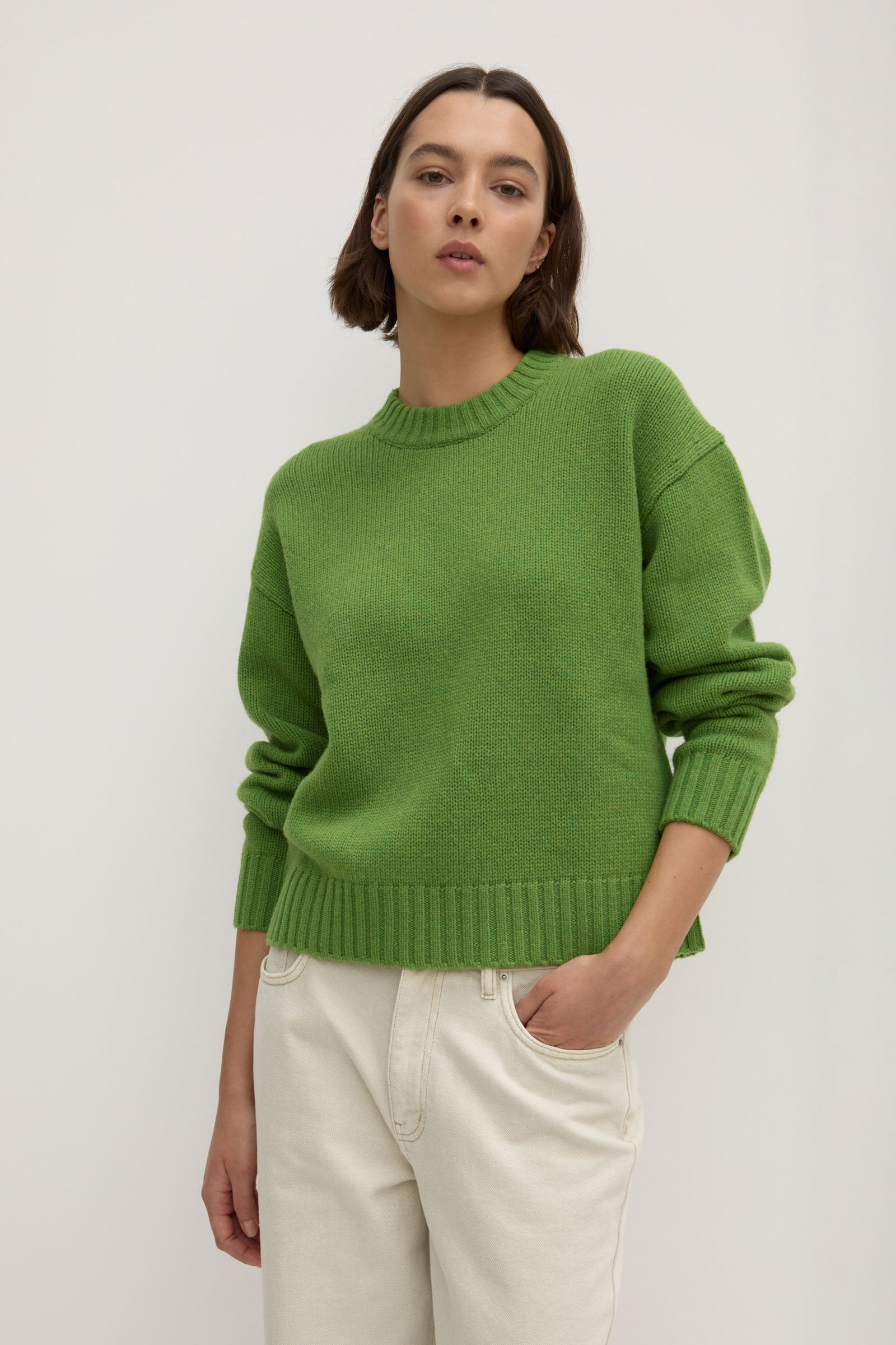 Premium Merino Wool Knit Sweater for Women - Soft & Warm Winter Pullover - Perfect for Casual Wear, Office & Outdoor Activities