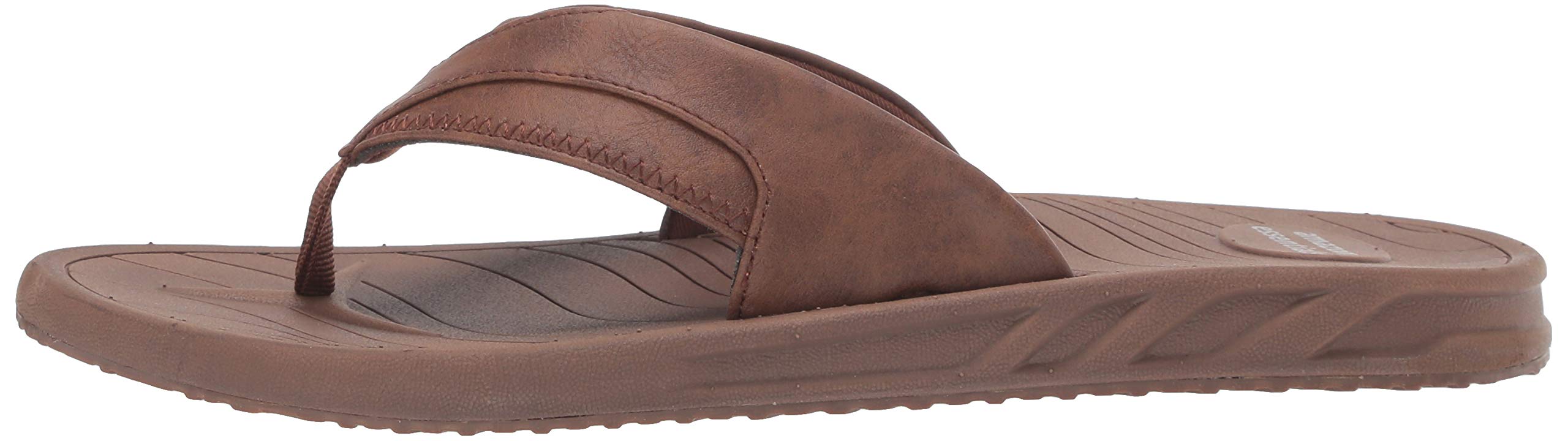Amazon Essentials Men's Comfortable Flip Flop Sandals - Lightweight & Durable Beach Shoes for Summer, Pool, and Outdoor Activities