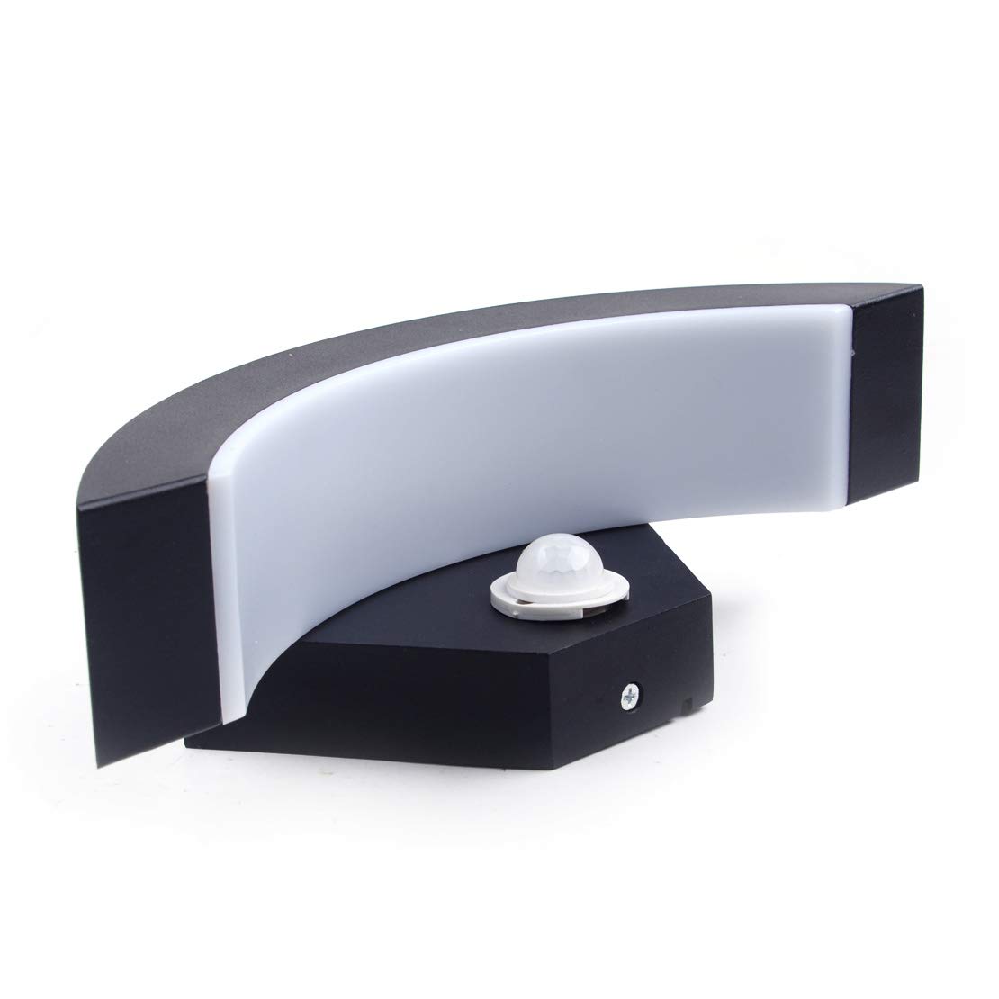 Eastar Warm White LED Motion Sensor Wall Light for Outdoor Entrance - Weatherproof Security Lighting for Porch, Garage, and Garden Pathways