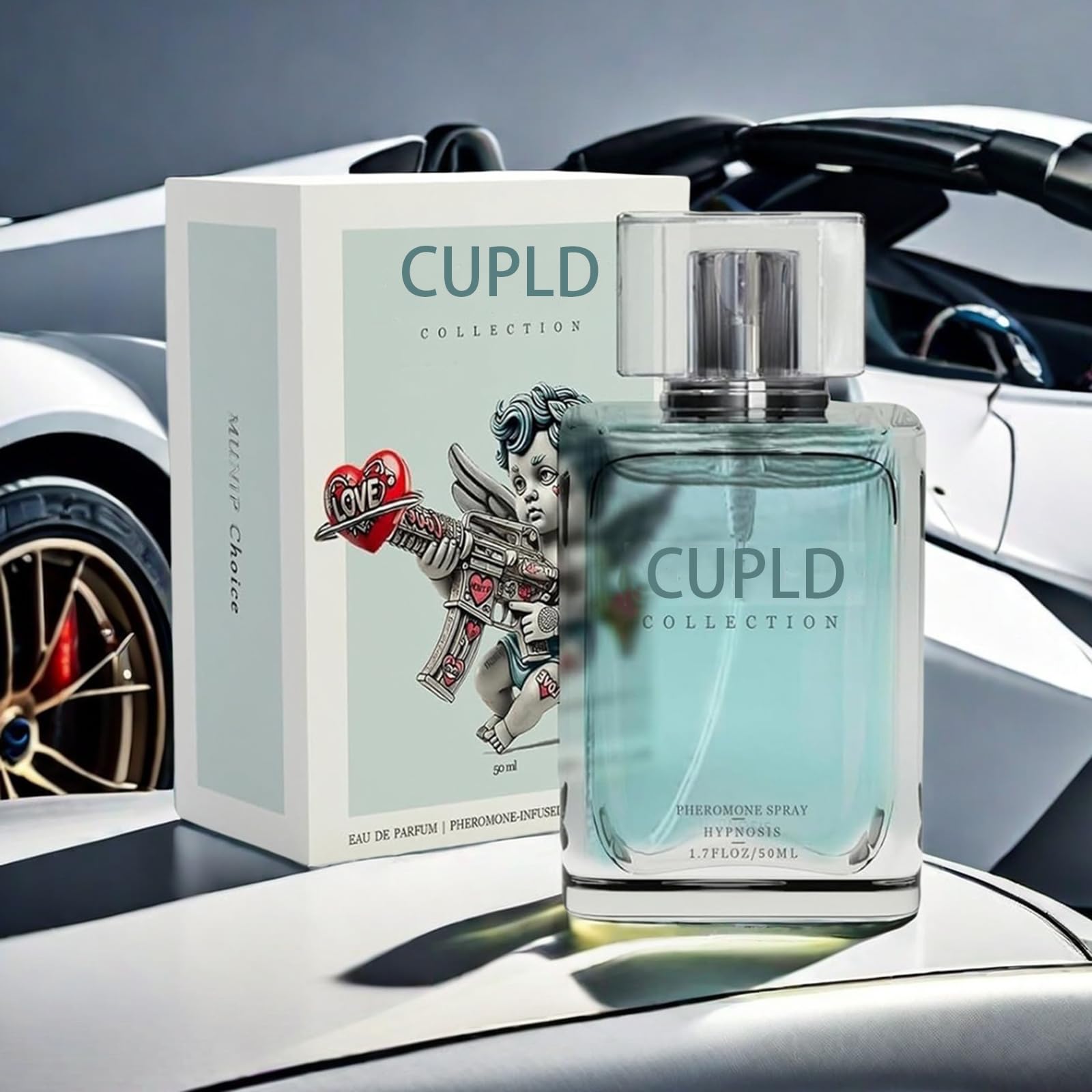Cupld 2.0 Hypnosis Pheromone Cologne for Men - Premium Long Lasting Fragrance to Enhance Masculinity & Attraction - Perfect for Date Night, Special Occasions & Daily Confidence Boost