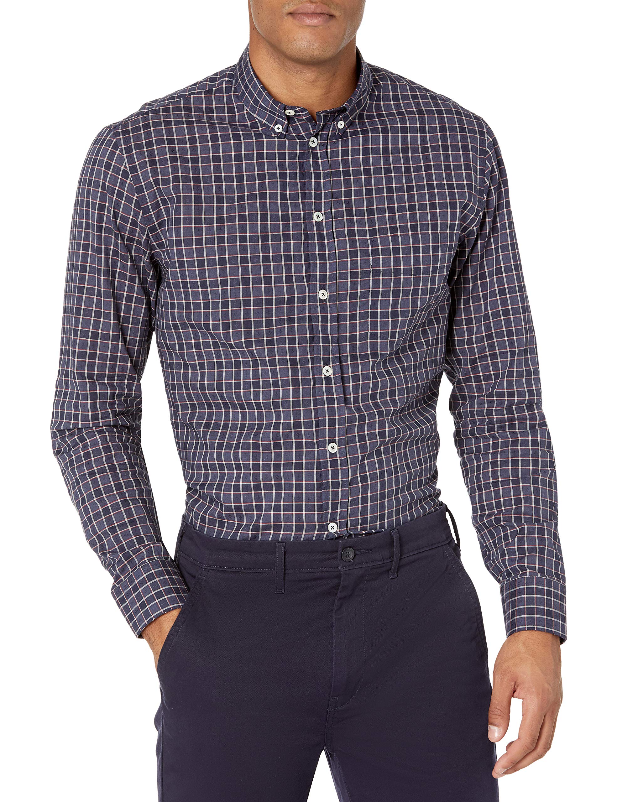 Billy Reid Men's Kirby Shirt | Premium Cotton Button-Down for Casual & Business Wear | Perfect for Office, Date Night & Weekend Outings