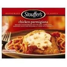 Nestle Stouffers Chicken Parmigiana Frozen Meal - 12 oz (340g) | Easy Microwave Dinner for Busy Weeknights | Italian Comfort Food for Family & Quick Lunch
