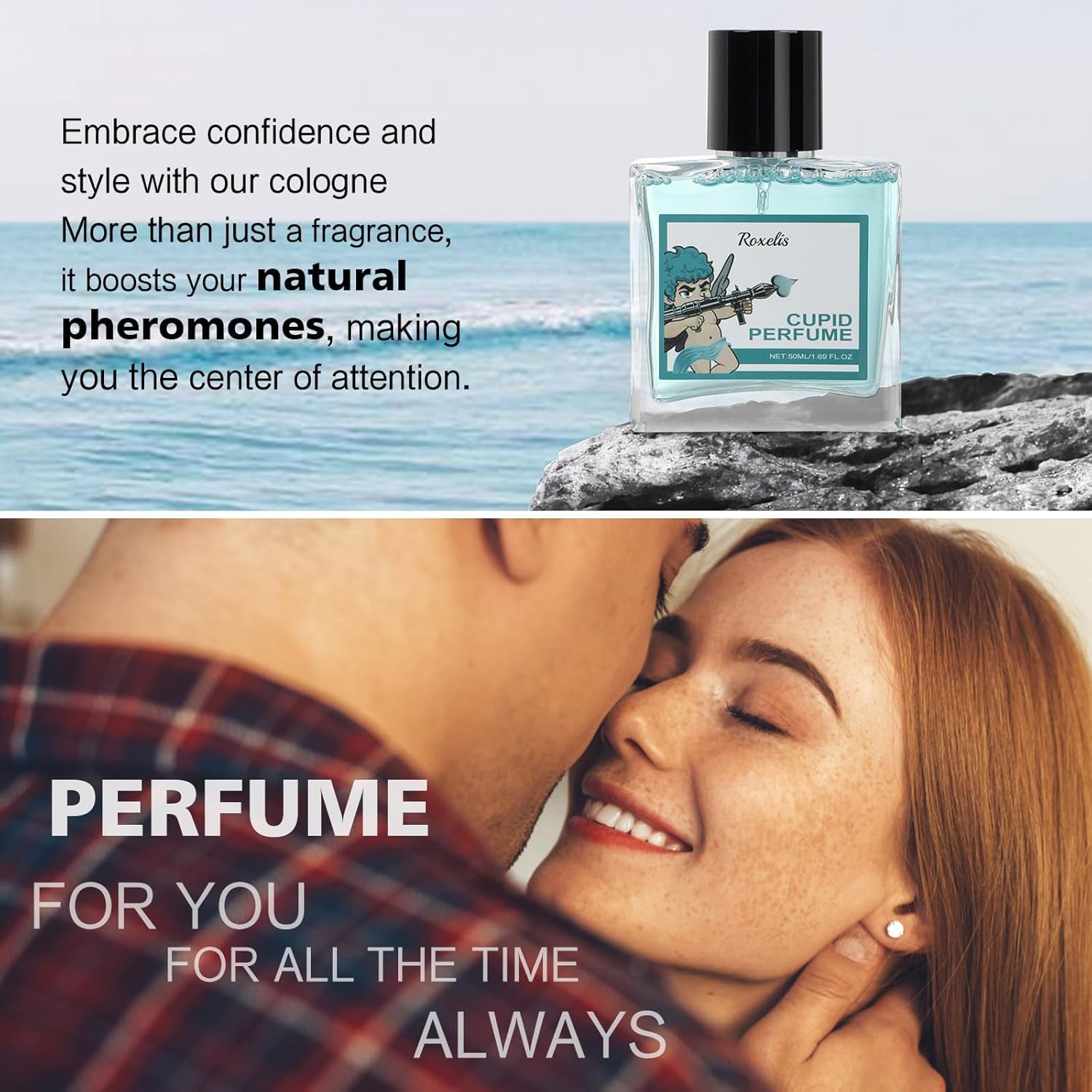 Hypnosis 2.0 Pheromone Cologne for Men - 50ml + 10ml Travel Set - Attract & Seduce with Long-Lasting Fragrance | Perfect for Dates, Nightlife & Special Occasions