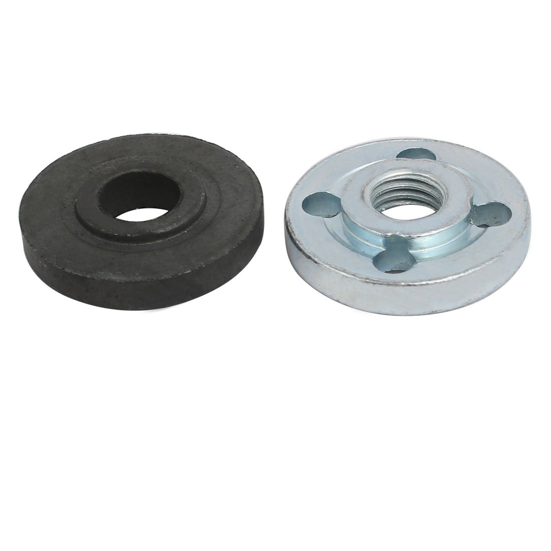 uxcell Stainless Steel Inner Outer Flange Nut Replacement Parts for Angle Grinder - Perfect for Metalworking, Woodworking & DIY Projects