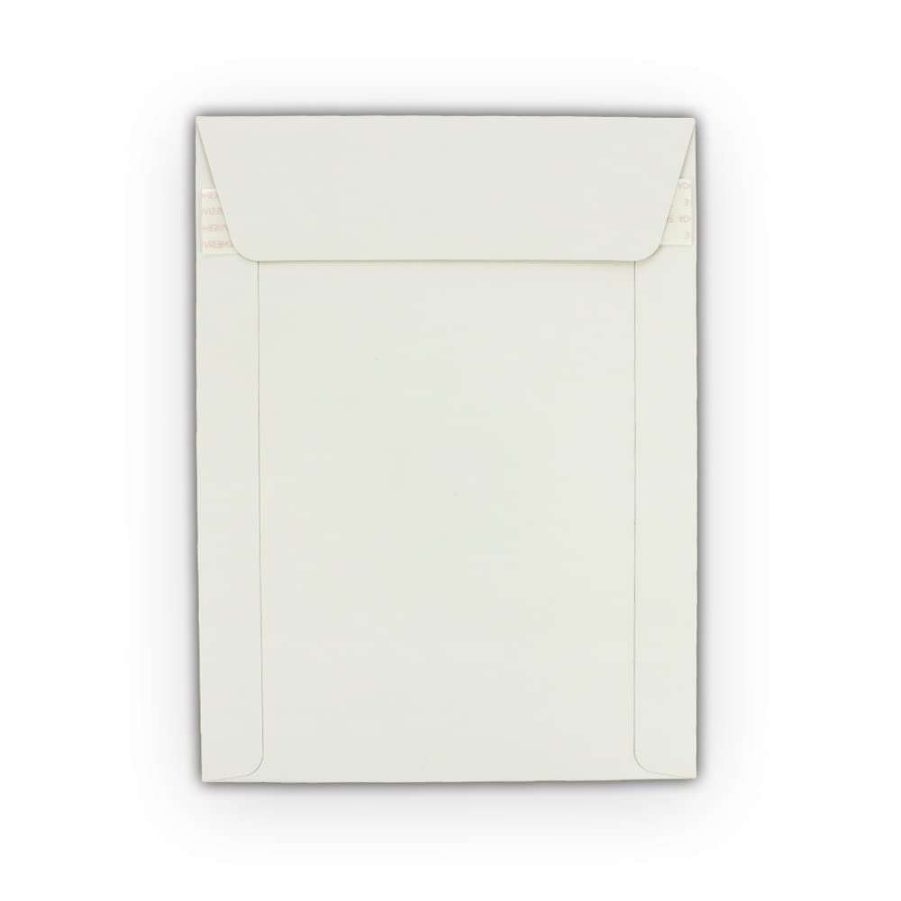200 EcoSwift 11x13.5 Inch Rigid Photo Mailers - White Self-Seal Cardboard Envelopes for Photos, Documents & Artwork | Perfect for Mailing, Storage & Professional Presentations