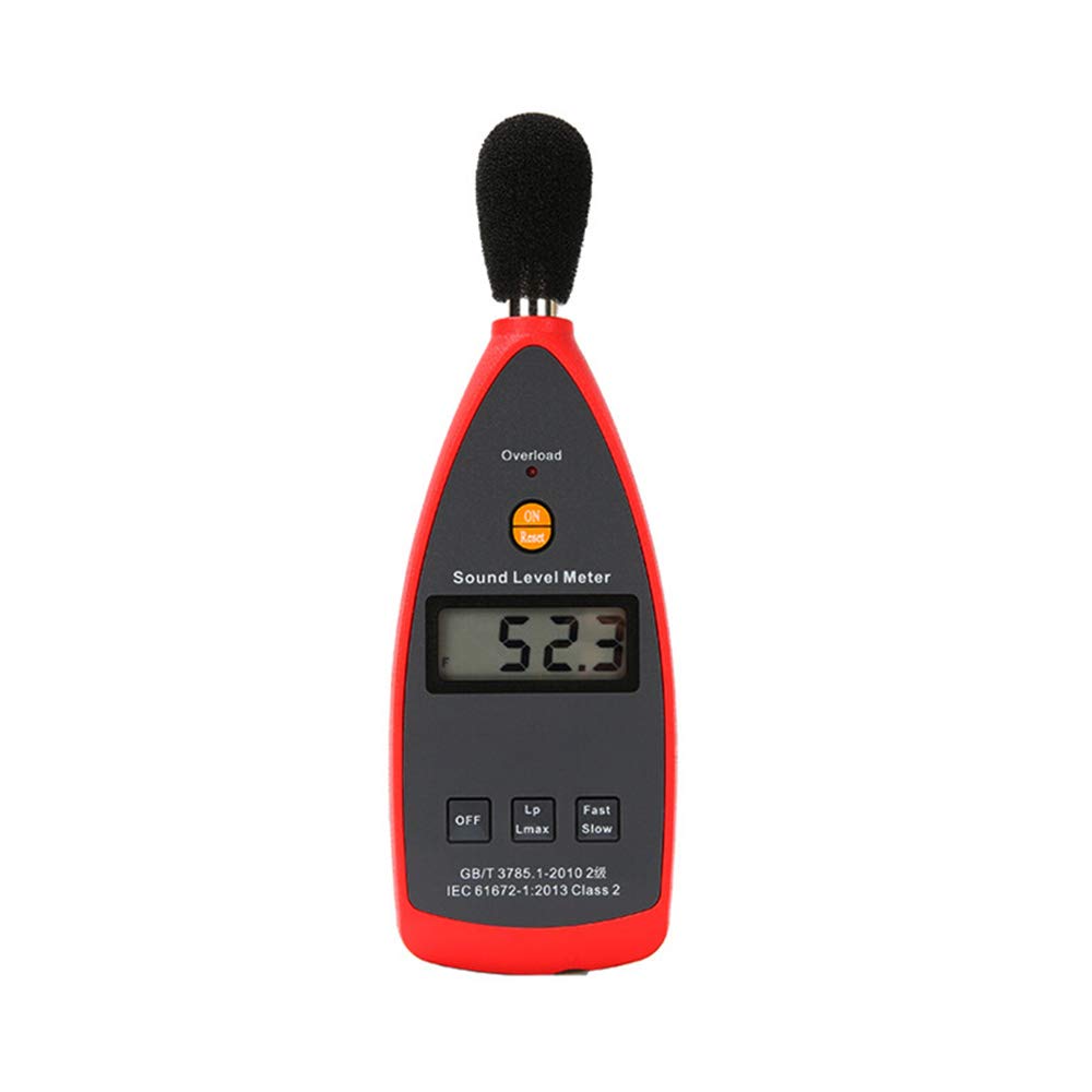 Professional Digital Sound Level Meter - 30-130dB Noise Decibel Tester with SPL Measurement, 31.5-8kHz Frequency Range for Home, Workplace & Industrial Noise Monitoring