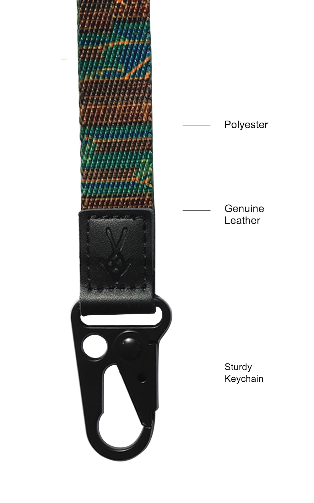 Cool Lanyards for Keys & ID Badges - Neck Strap Holder for Work & Events