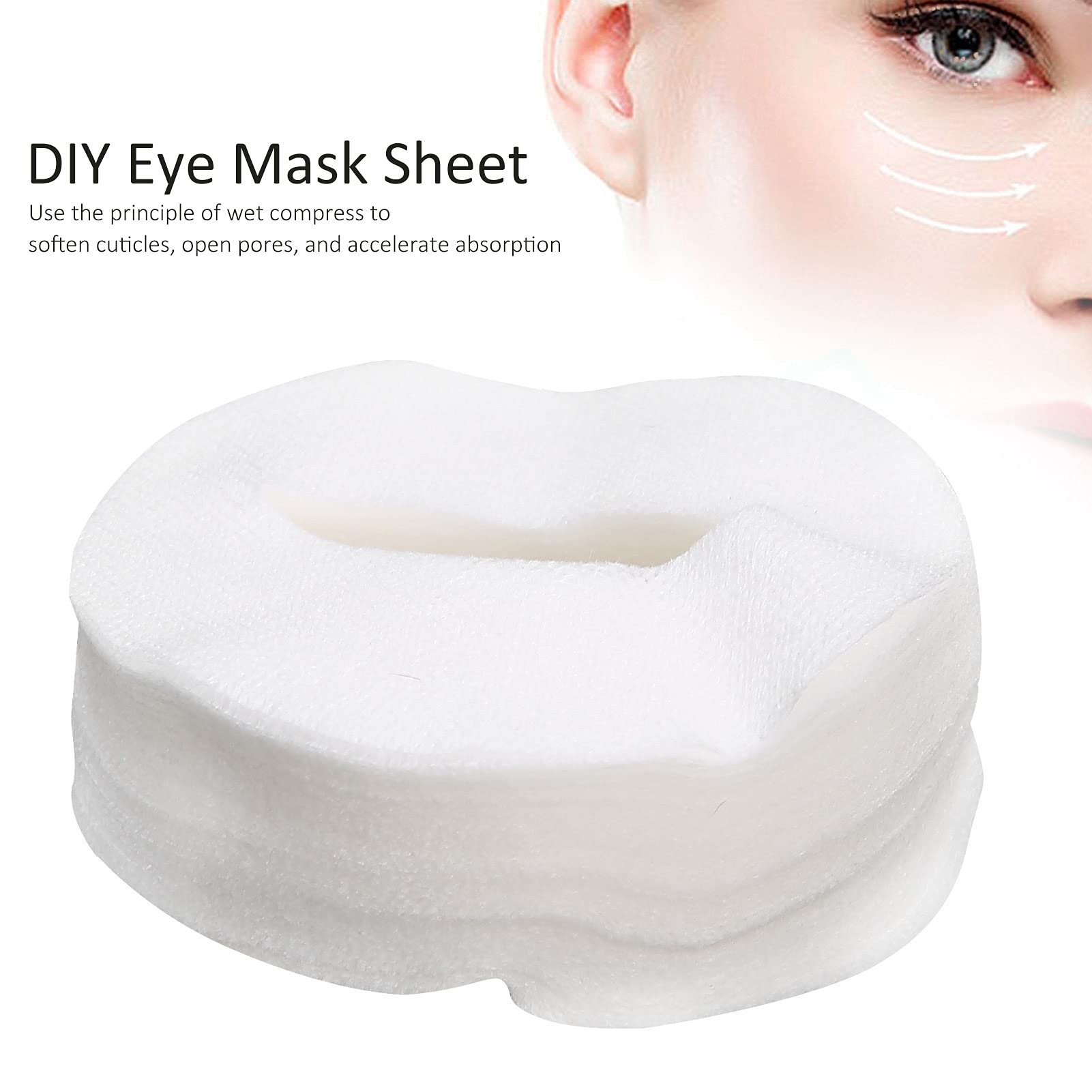 Hydrating Under Eye Mask Sheets - Rejuvenating Skincare Treatment for Dark Circles, Puffiness & Wrinkles | DIY Gel Eye Patches for Moisture & Brightening | Perfect for Night Routine, Travel & Spa Days