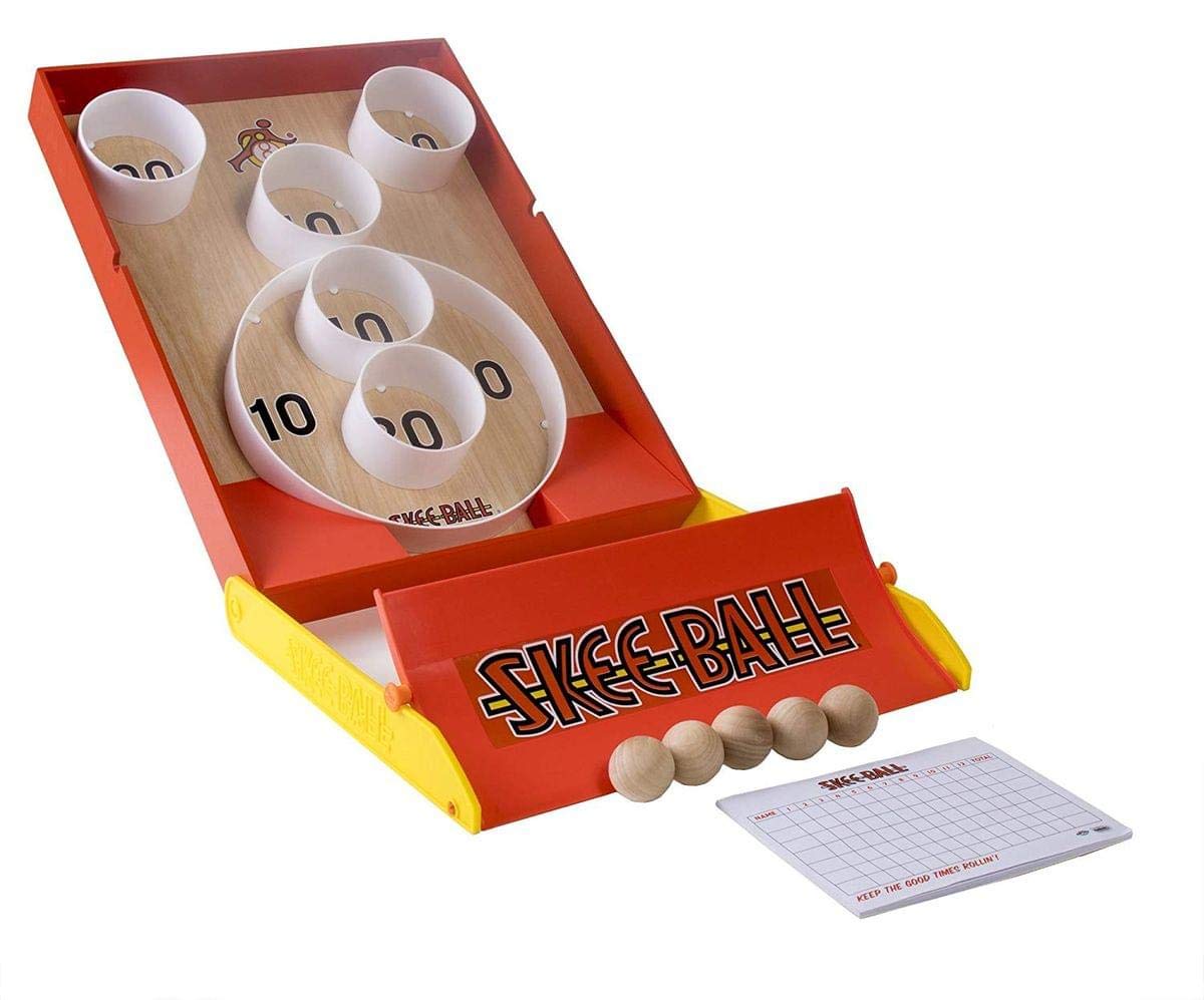 Buffalo Games Official Skee-Ball Arcade Game - Fun Indoor Family Entertainment for Kids & Adults - Perfect for Game Rooms, Parties & Family Game Nights