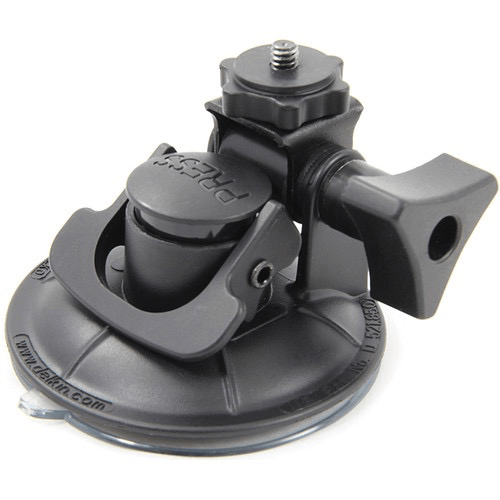Delkin Fat Gecko Stealth Mount - Universal Camera and Camcorder Suction Cup Mount for Cars, Windows, Walls | Perfect for Vlogging, Action Shots & Hands-Free Filming