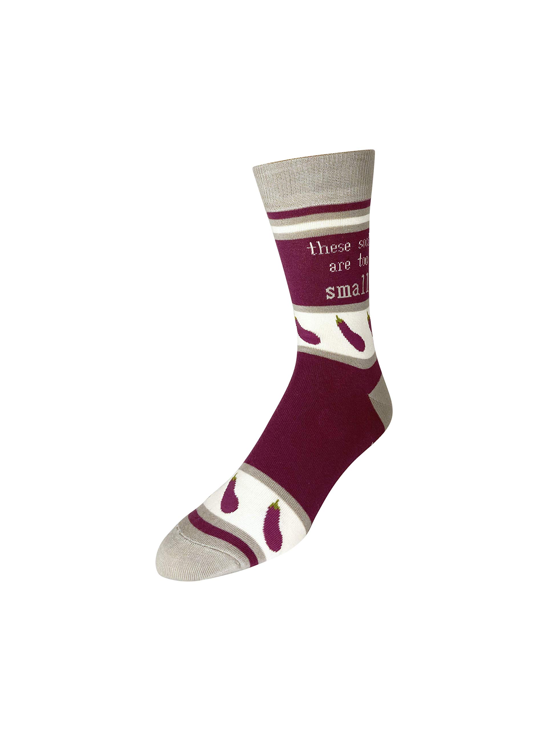 Funny Men's Socks - Novelty Small Size Socks for Gag Gifts & Comfortable Everyday Wear - Perfect for Pranks, Parties, and Casual Outfits