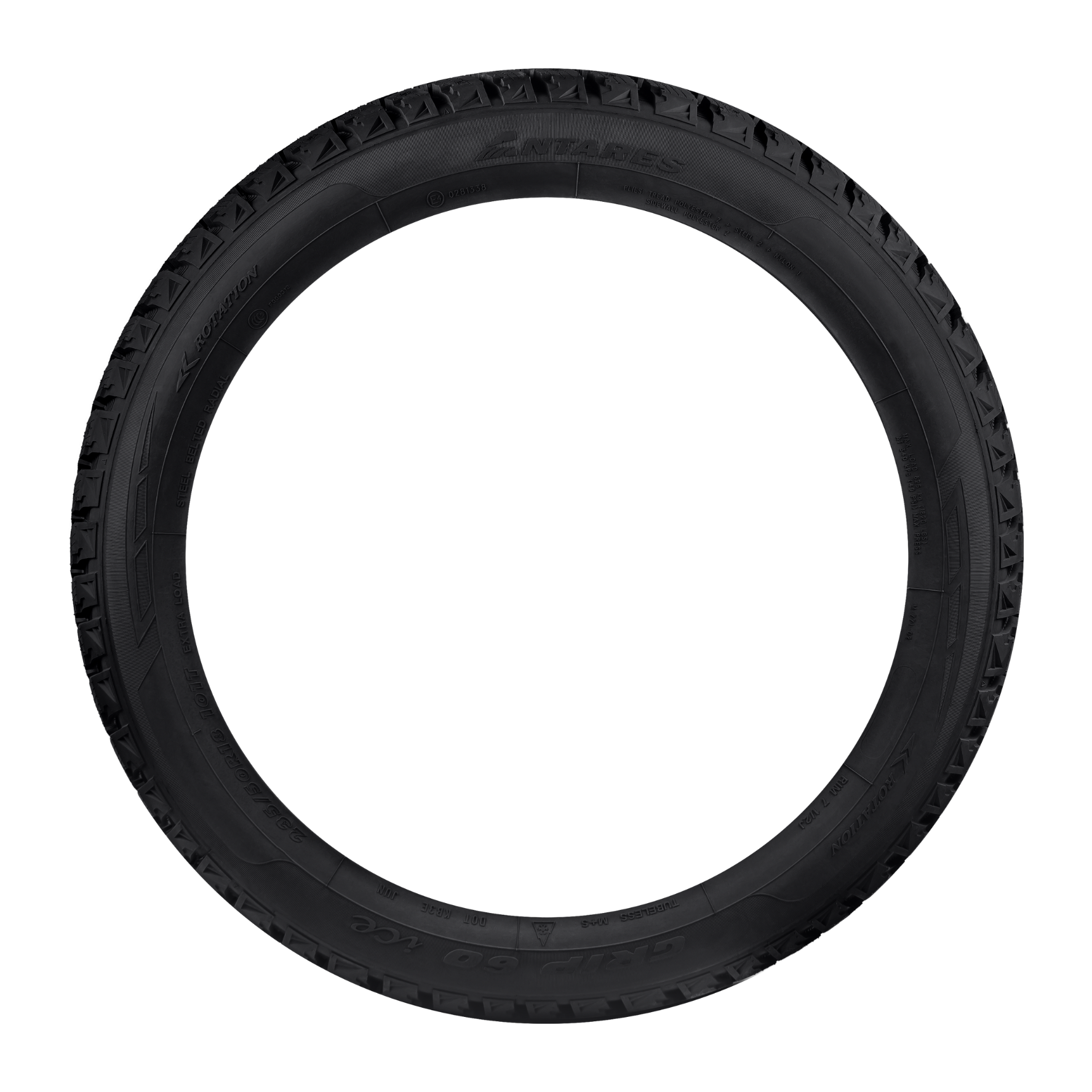 Antares Grip 60 Ice 88T 185/65R15 Winter Snow Tires - All-Season Traction for Cars, SUVs & Trucks in Snowy & Icy Conditions