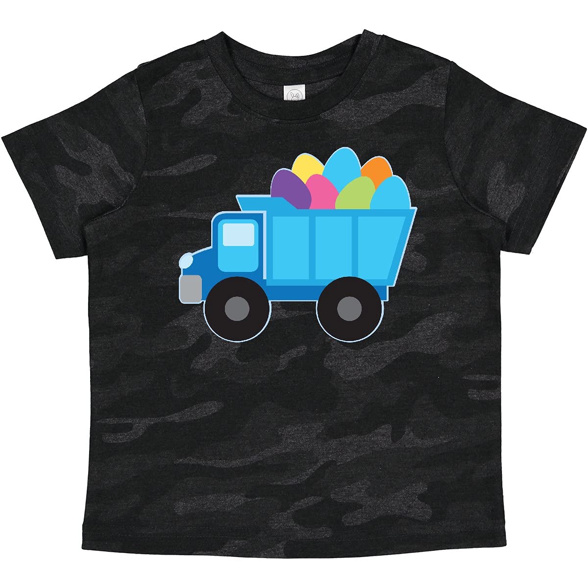 Inktastic Easter Egg Truck Boys Baby T-Shirt - Cute Easter Outfit for Toddlers & Infants - Perfect for Easter Celebrations, Family Photos & Spring Festivals