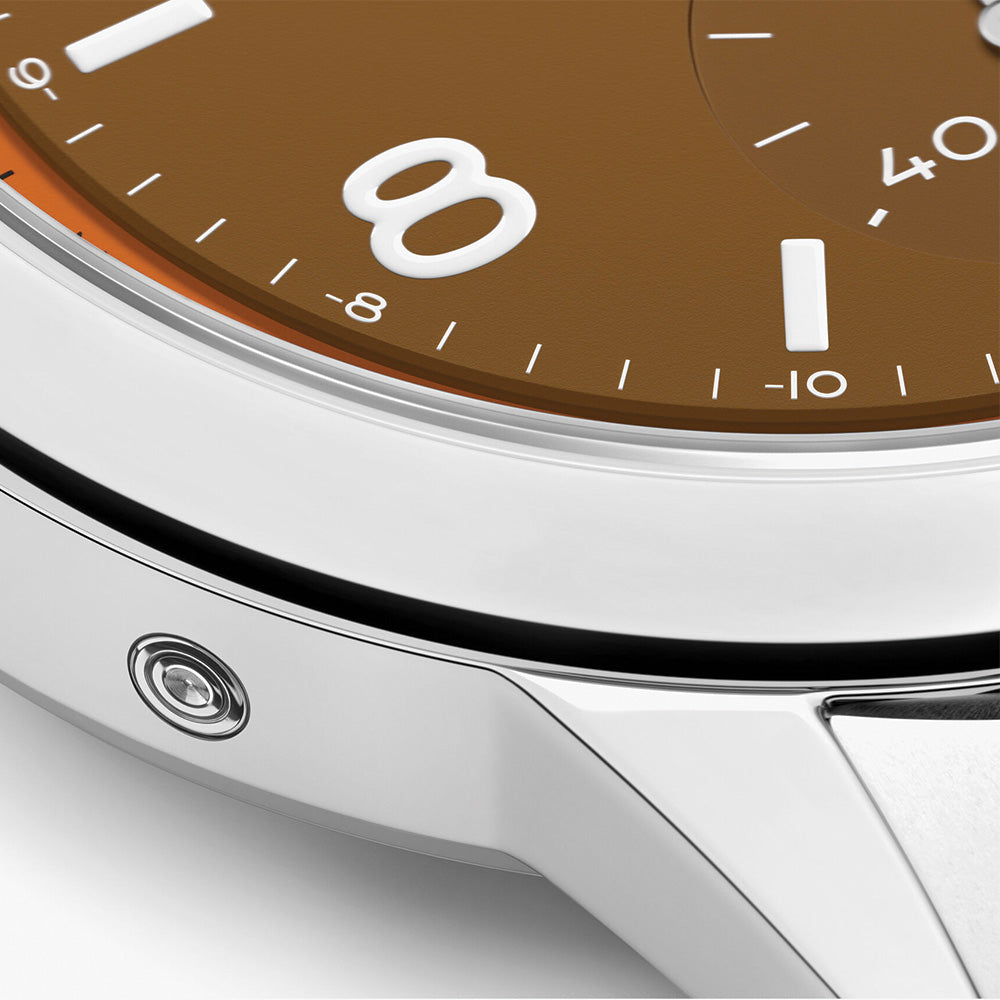 NOMOS Club Sport Neomatik Worldtimer Limited Edition 40mm Watch - Canyon Dial with Stainless Steel Bracelet | Luxury Travel & Business Timepiece