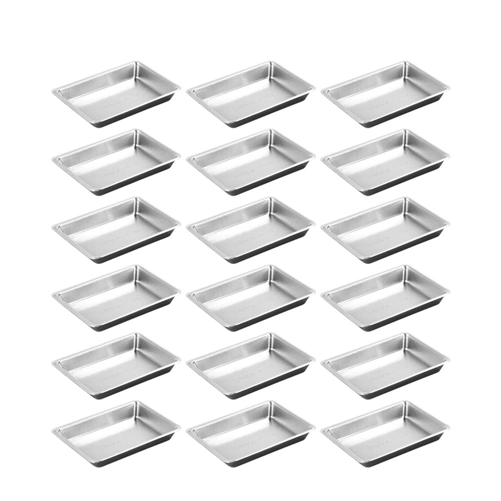 40-Piece Plastic Disposable Sauce Bowls - Small Rectangular Dipping Dishes for Soy Sauce, Condiments & Soups - Perfect for Home, Restaurants, Parties & Catering Events