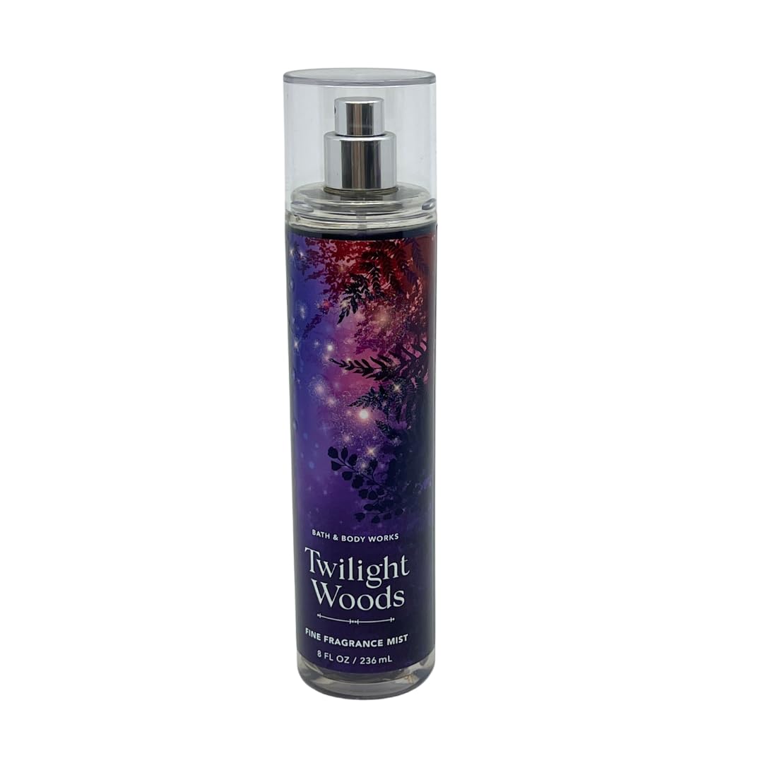 Bath and Body Works Twilight Woods Gift Set - 10 oz Shower Gel, Body Lotion & Fragrance Mist - Luxurious Vanilla & Sandalwood Scent for Women - Perfect for Gifts, Self-Care & Relaxing Bath Time