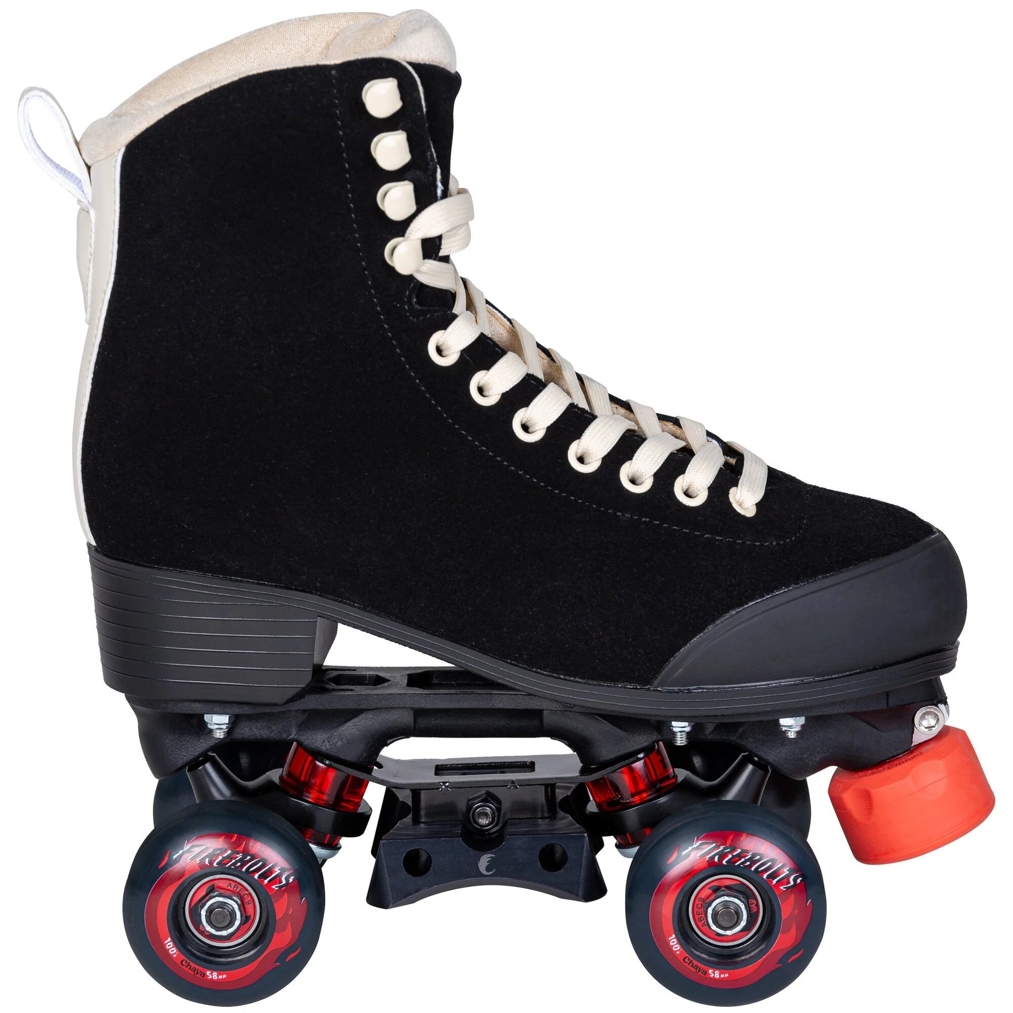 Chaya Park Dark Soul Roller Skates for Women & Men - Premium Outdoor & Indoor Quad Roller Skates with Comfortable Padding - Perfect for Park Skating, Rink, Fitness & Street Roller Derby