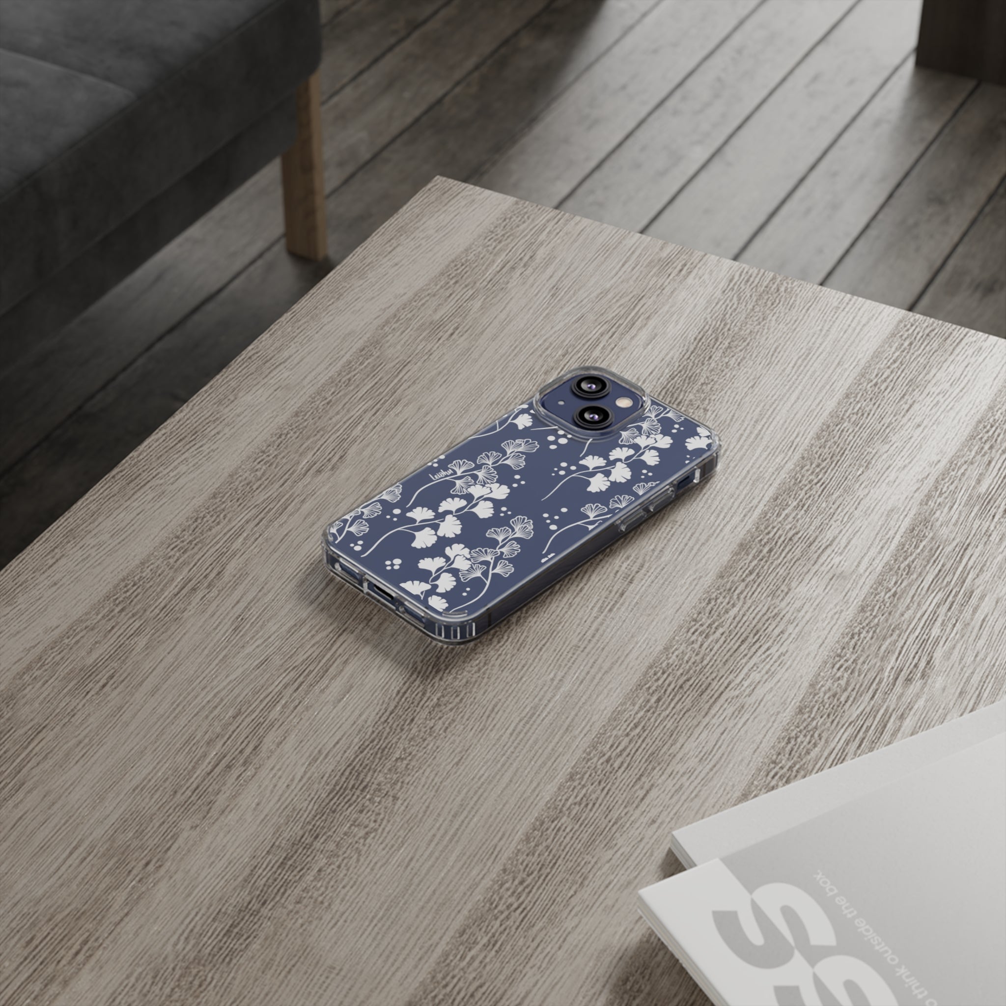 Groovy 'Iwa'iwa Clear Phone Case - Slim Protective Cover for iPhone & Samsung | Trendy Aesthetic Design for Everyday Use & Travel