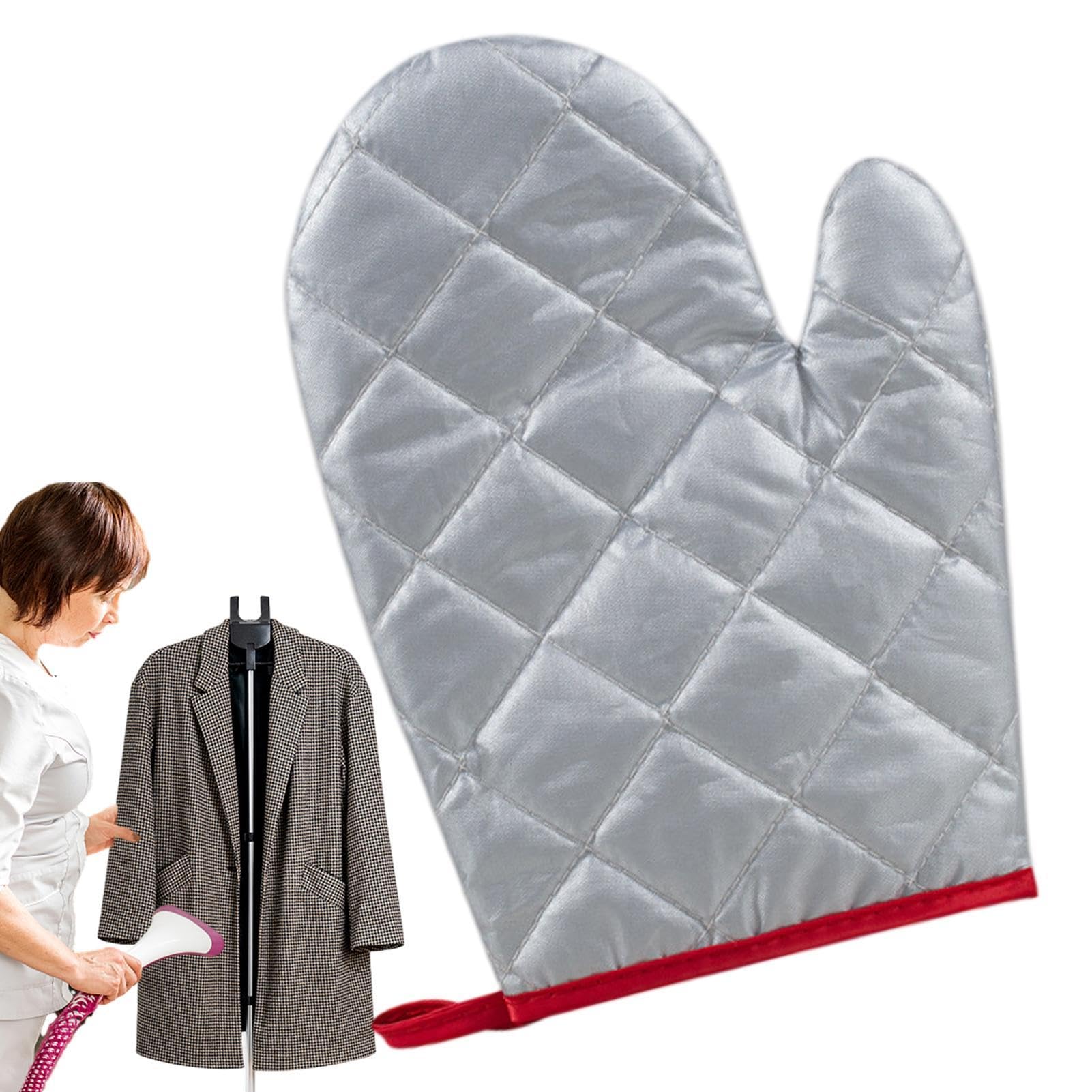 Heat Resistant Ironing Mitt for Steamer - Waterproof Anti-Steam Gloves for Clothes Steaming | Perfect for Travel, Home Use & Professional Garment Care Accessories