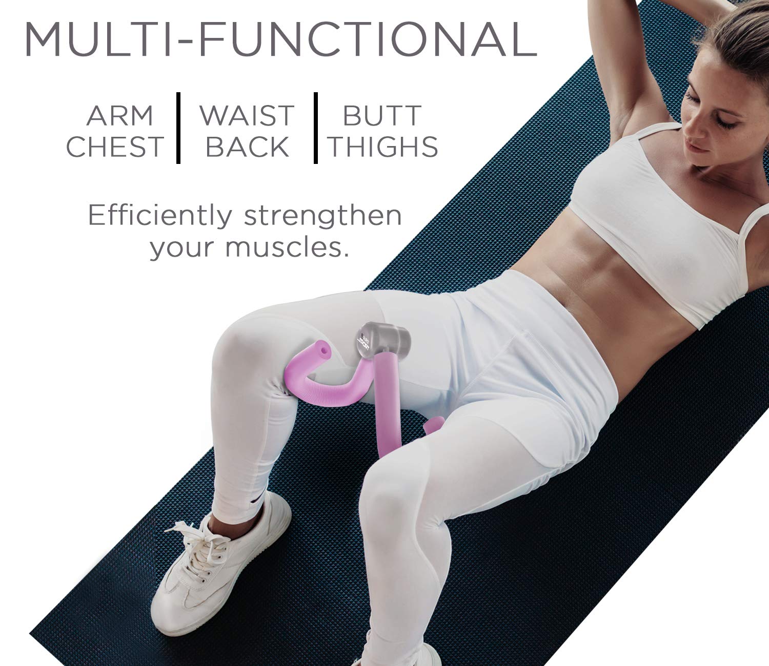 Aduro Sport Thigh Master - Inner Thigh Exercise Equipment for Women, Full Size Leg Toner & Trainer (Upgraded Version) - Perfect for Home Workouts, Gym Training & Physical Therapy
