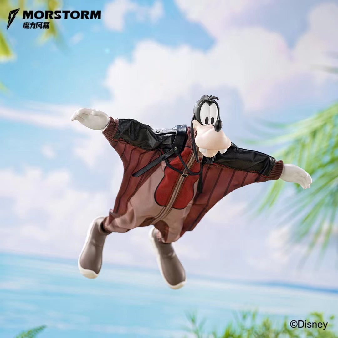 Morstorm Mickey, Donald Duck & Goofy Pilot Series Action Figures - Disney Collectible Toys for Fans & Decor | Perfect for Display, Gifts, and Disney Themed Rooms