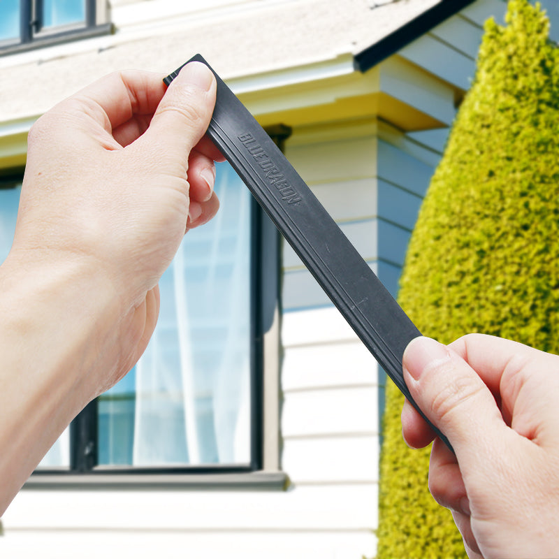 Blue Dragon T-Square Squeegee with Hard Rubber - Perfect for Window Cleaning, Auto Detailing & Glass Surface Maintenance