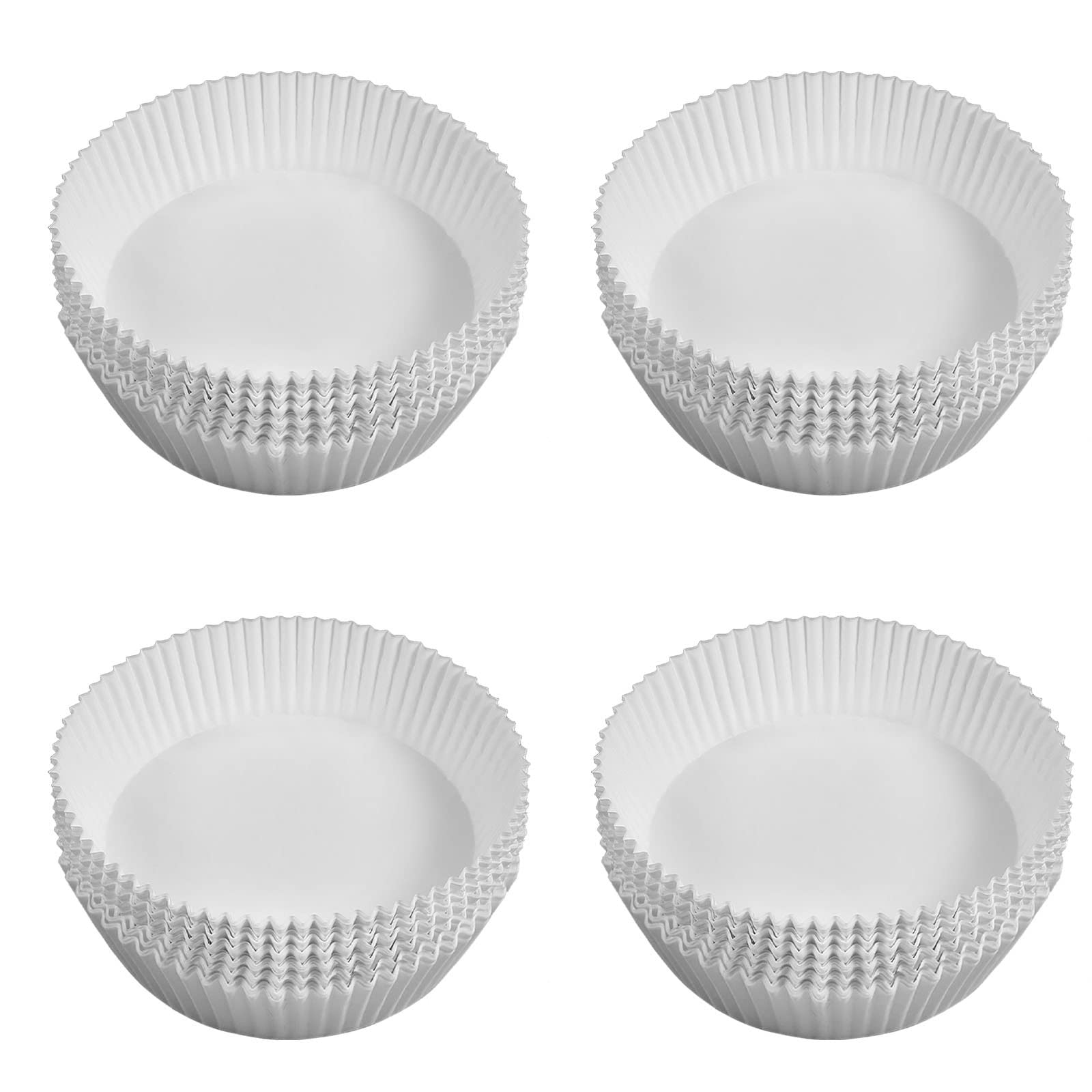 Disposable Silicone Baking Paper Sheets - Non-Stick Oil Absorbent Fryer Tray for Air Fryer, Oven & Kitchen Use - Perfect for Baking, Frying & Food Prep (Set of 50)