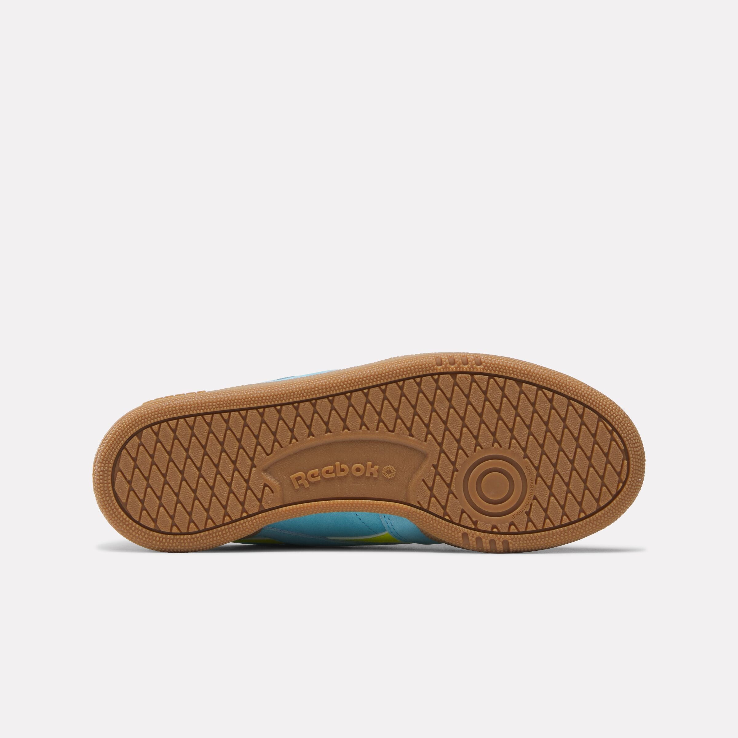Reebok Club C Revenge Sneakers - Digital Blue, Acid Yellow & Gum Sole - Vintage-Inspired Men's & Women's Tennis Shoes for Casual Wear & Street Style