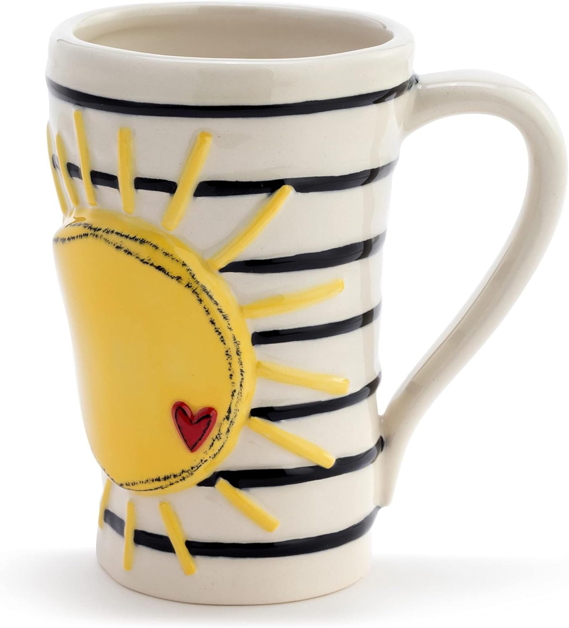 Sunshine Yellow Coffee Mug - 16oz Ceramic Cup for Home & Office