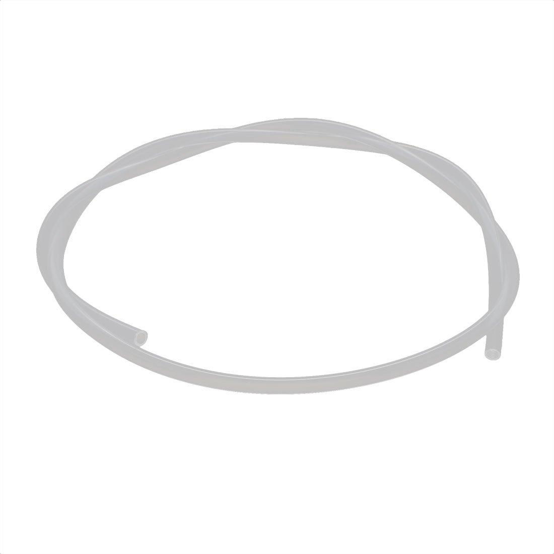 4mm x 6mm PTFE Transparent Tubing - 1 Meter (3.3Ft) Teflon Tube for 3D Printer Cable Management, RepRap Sleeves & DIY Projects - Perfect for Wire Organization, Hydraulic Systems & Laboratory Use