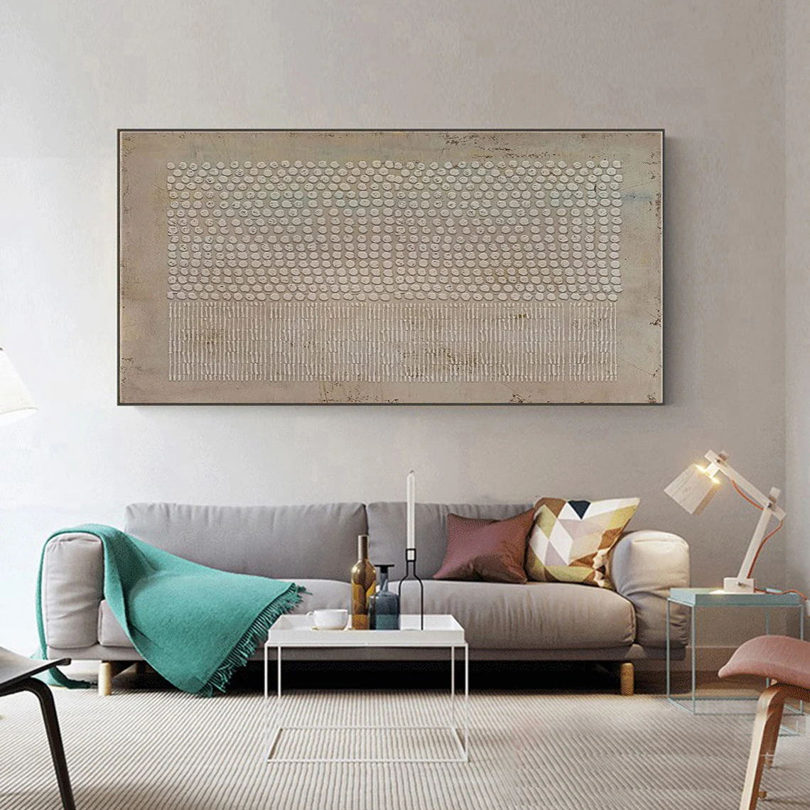 Abstract Tranquility Wall Art Print #WS108 - Modern Home Decor for Living Room, Bedroom & Office
