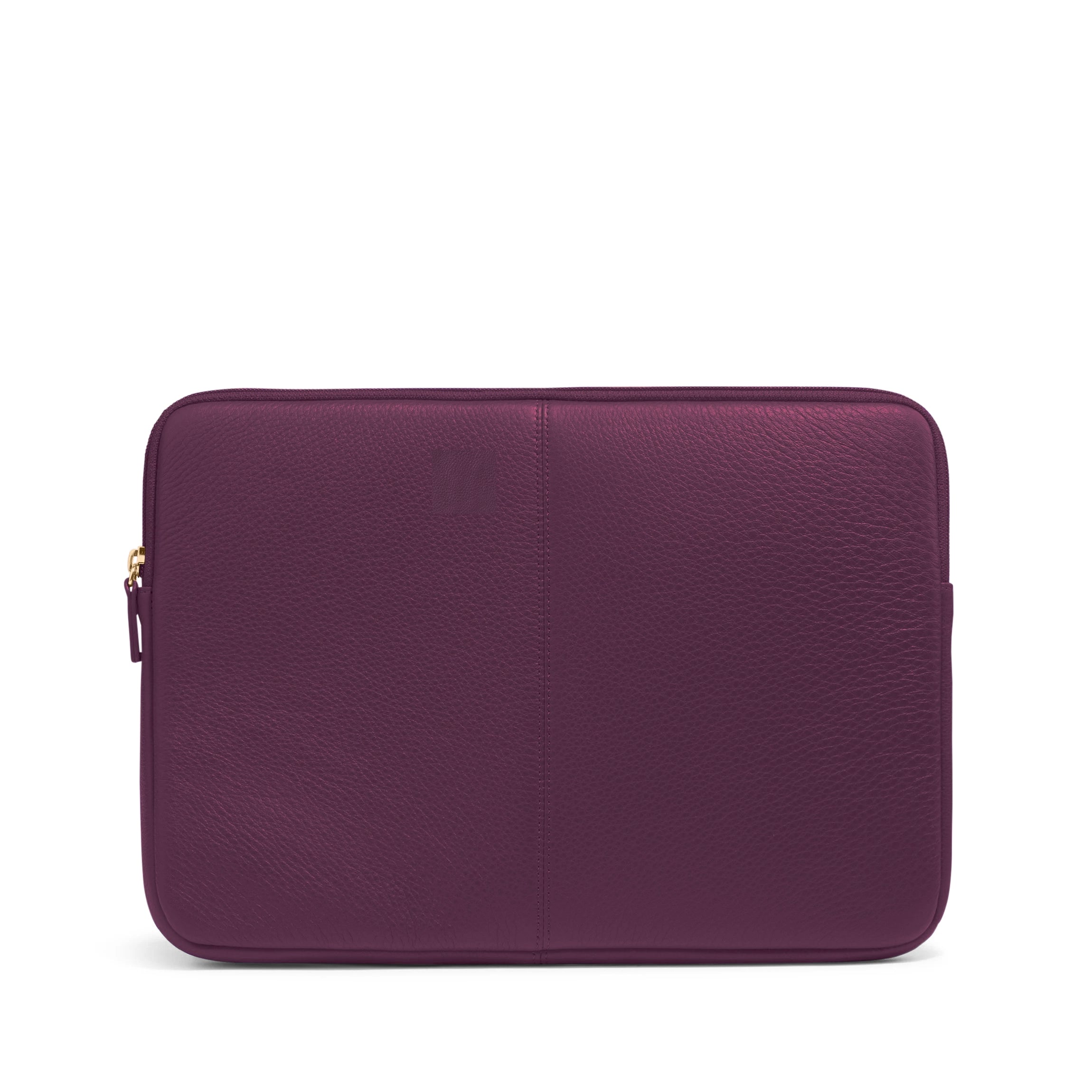 13/14 Inch Slim Laptop Sleeve for MacBook Air/Pro - Waterproof & Shockproof Protective Case in Deep Plum - Perfect for Work, School & Travel