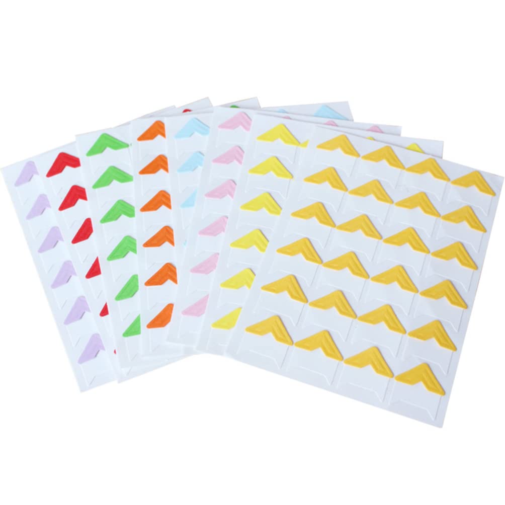 13 Sheets DIY Photo Album Accessories - Acid-Free Photo Mounting Stickers & Self-Adhesive Paper Corners for Scrapbooking, Card Making, and Memory Preservation - Perfect for Wedding Albums, Baby Books, and Craft Projects