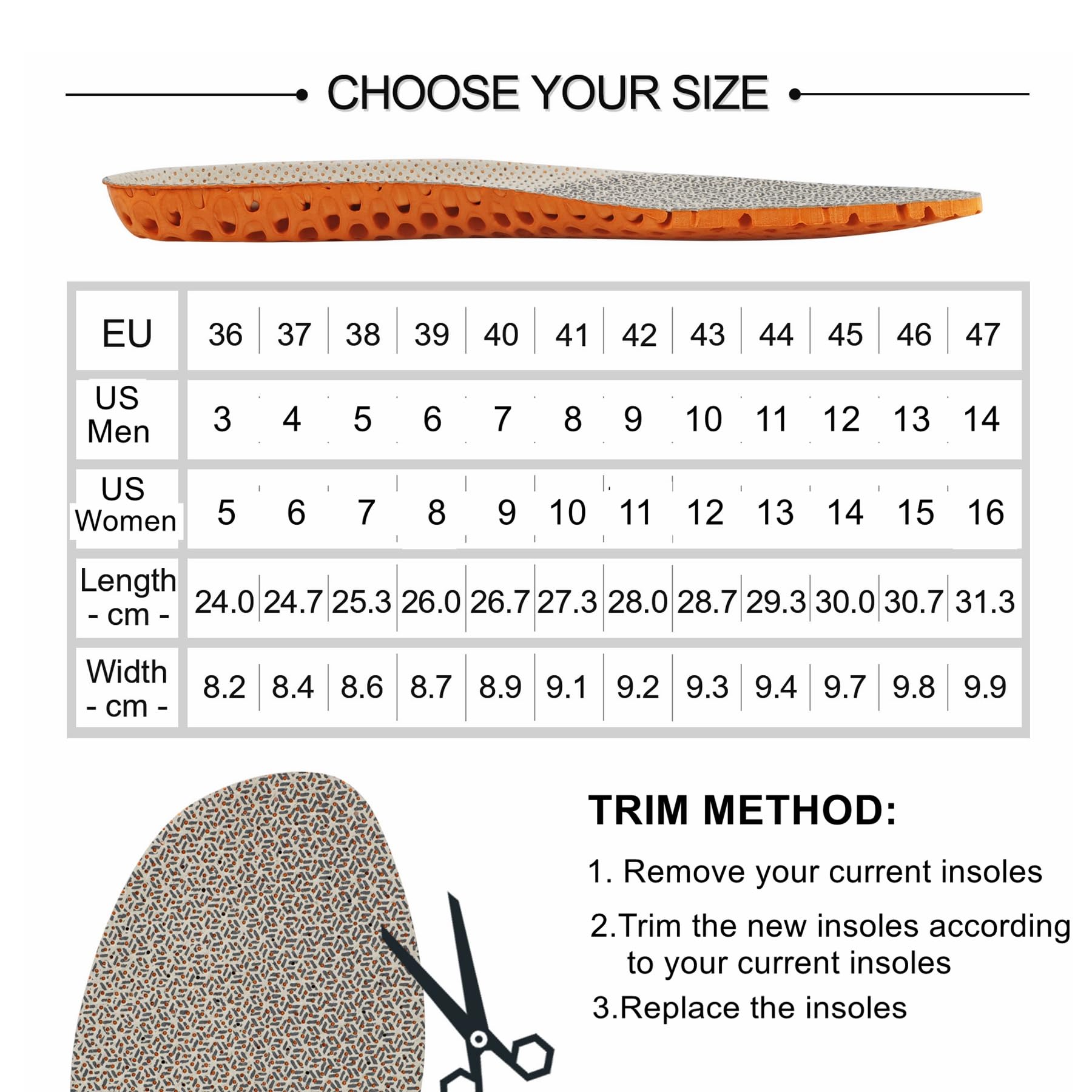 **Knixmax Orthotic Shoe Insoles for Men & Women - Arch Support, Breathable Cushioning Inserts for Foot Pain Relief & Plantar Fasciitis - Beige (EU 40) - Perfect for Running, Walking & Sports**