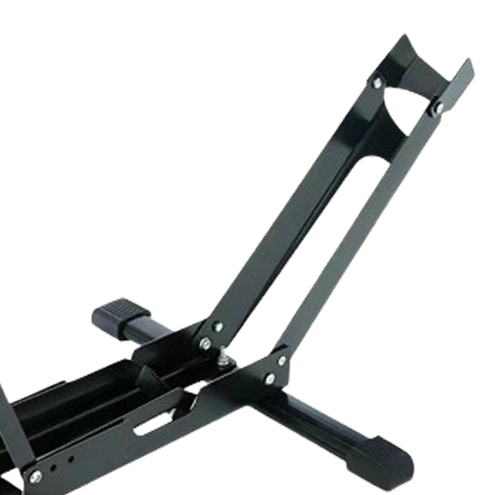 SM SunniMix Bike Floor Stand - Heavy Duty Black Steel Bicycle Parking Rack & Storage Holder for Mountain/Road Bikes - Space Saving Bike Organizer for Garage, Home, or Outdoor Use
