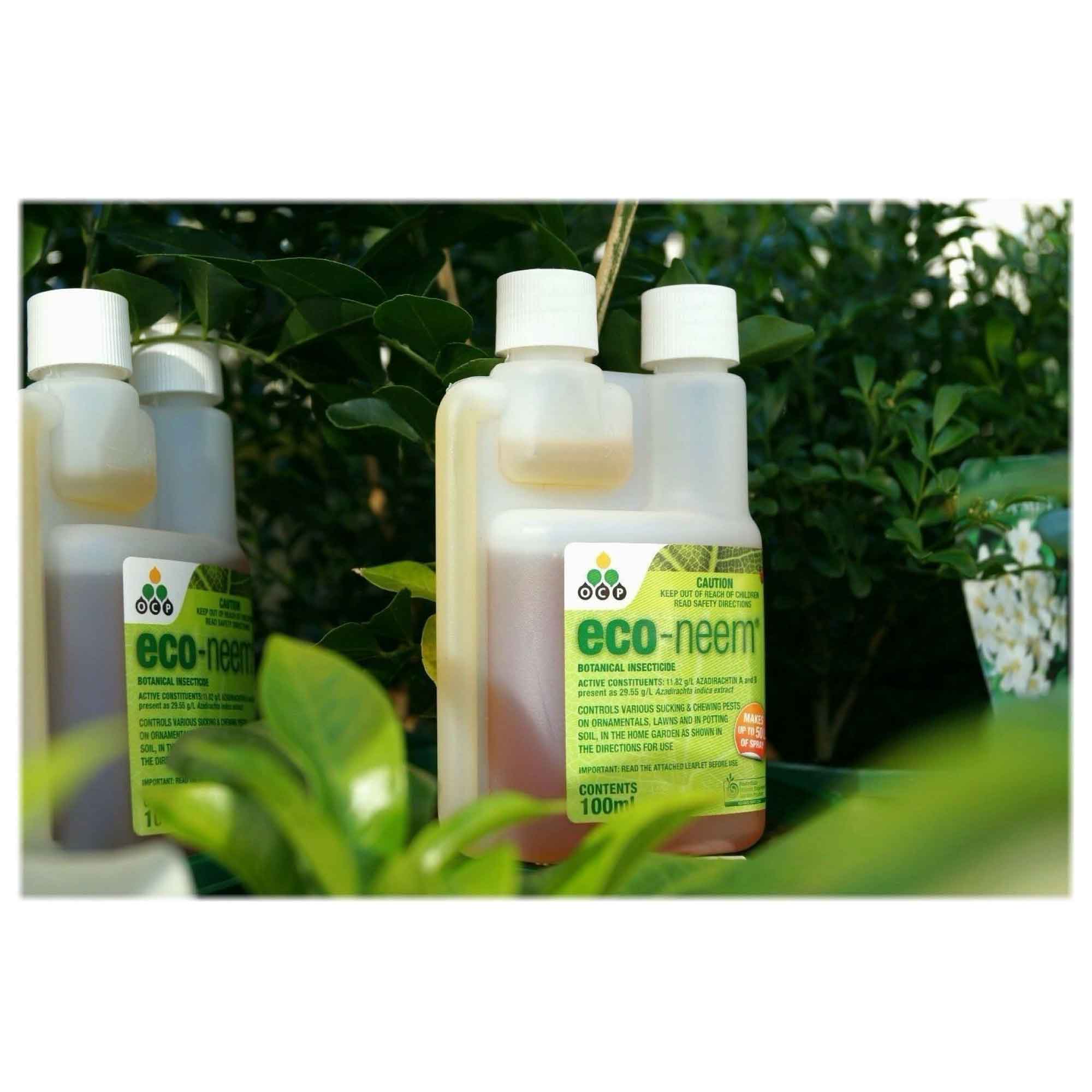 100ml Eco-Friendly Neem Oil Organic Insecticide for Plants - Natural Pest Control for Lawn Grubs, Aphids & Sucking Insects | Indoor & Outdoor Garden Use
