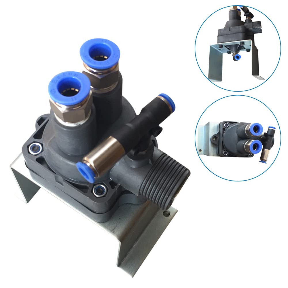 LOYALHEARTDY Quick Release Air Inflation Blast Valve for Tire Changer - High Pressure Relief Dump Valve Replacement Part - Perfect for Auto Repair Shops & Tire Service Centers