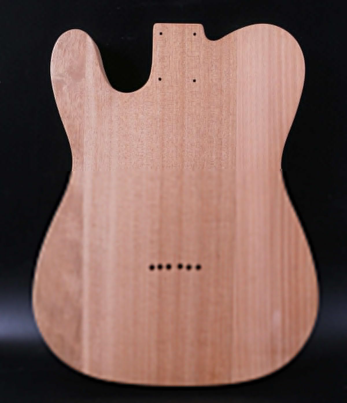 Premium Mahogany T-Style Electric Guitar Body Blank - Unfinished Solid Wood Replacement for DIY Guitar Projects | Perfect for Custom Builds, Upgrades & Luthier Work