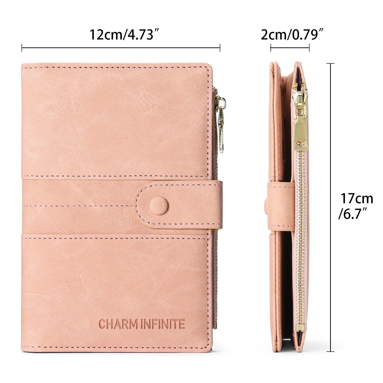 RFID Blocking Leather Passport Holder Wallet with Card Slots & Pen Loop - Travel Essentials for Men & Women | Perfect for Airports, Vacations & Business Trips
