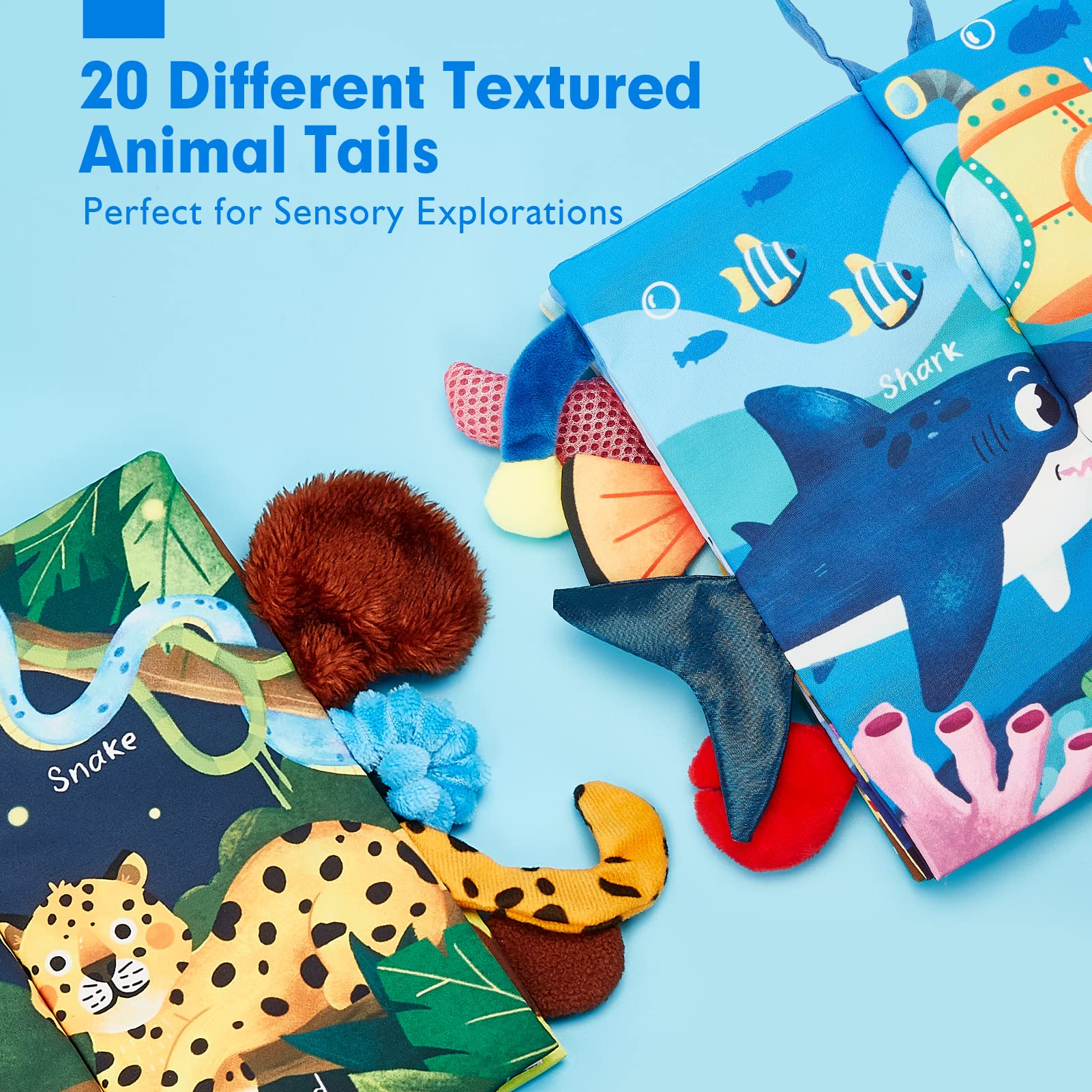 Hahaland Montessori Baby Toys for 6-12 Months & 2 Year Olds - Educational Learning Toys for Boys & Girls | Perfect Birthday Gift, Christmas Stocking Stuffers | Great for Early Childhood Development & Sensory Play