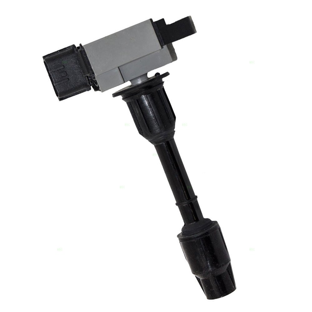 Brock Replacement Ignition Spark Plug Coil Assembly Compatible with 2001 Nissan Pathfinder SUV - 22448-4W010 & 22448-4W011 - High Performance Engine Ignition Coil for Smooth Acceleration & Fuel Efficiency
