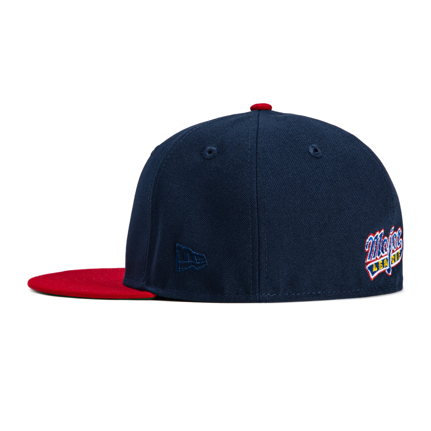 New Era 59Fifty MLB Wild Thing Snapback Baseball Cap - Navy Blue & Red Adjustable Hat for Men & Women | Game Day, Streetwear, Sports Fan Fashion Accessory