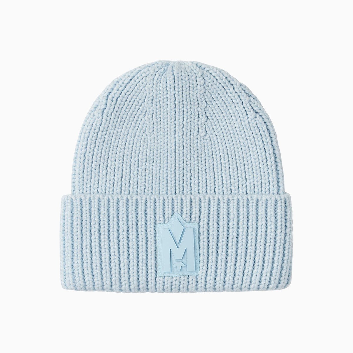 JUDE MZ Hand Knit Ribbed Cuff Beanie Hat - Winter Warm Wool Toque for Men & Women - Perfect for Skiing, Snowboarding & Cold Weather Activities