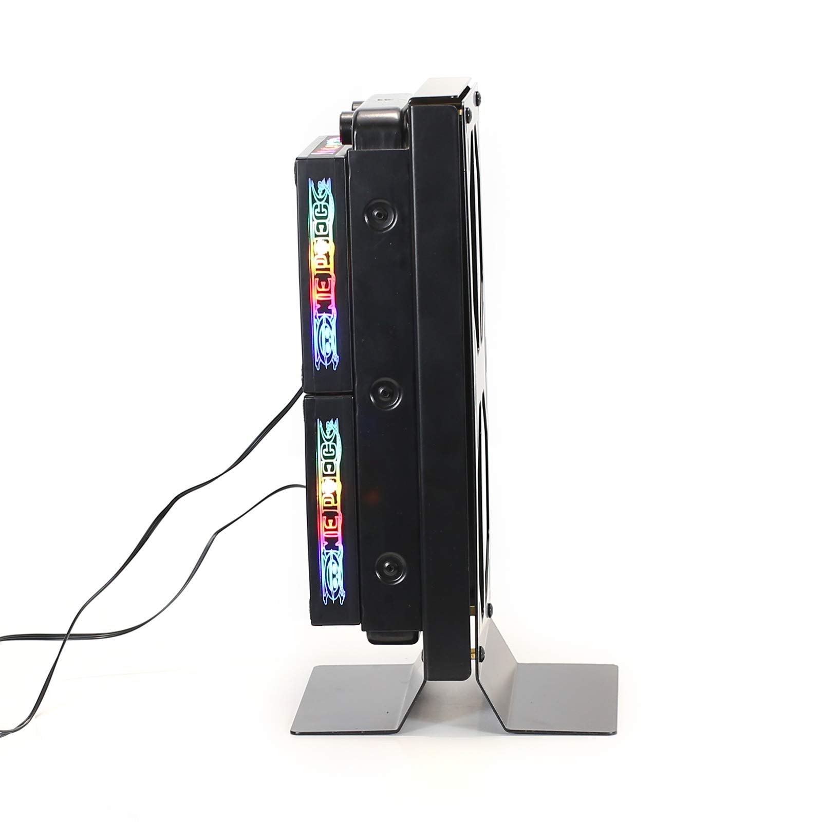 Tebatu External Water Cooling Dock Bracket for ITX Computer Case - Laptop Cooler Radiator for Enhanced Gaming and Workstation Performance