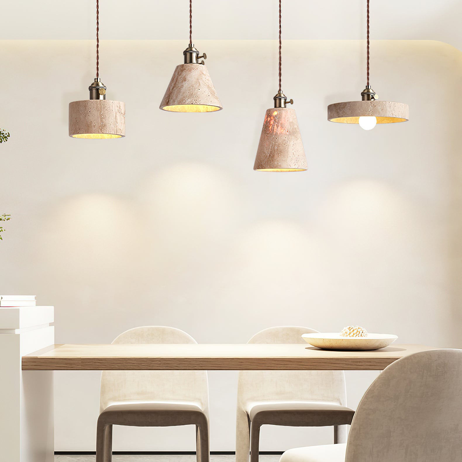 Alagusmo Modern Pendant Lamp - Stylish Hanging Light Fixture for Kitchen, Dining Room & Living Room Decor